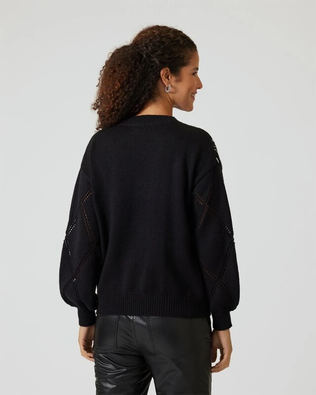 Pullover Mit Jacquard 4 Pullover Mit Jacquard – Bild 2