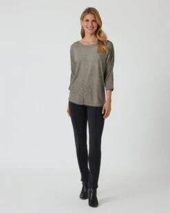 Shirt In Verwaschener Optik