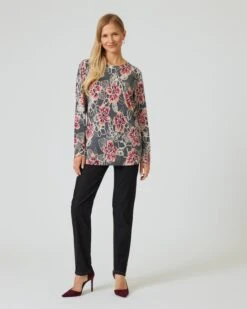 Midi-Shirt Mit Blumen-Print -Heim- Und Modegeschäft 59873612 1d62e073 35cb 11ee 8f6f 5a72d431453d pics640