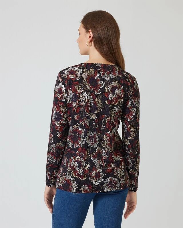 Midi-Shirt Mit Allover-Print 7 Midi-Shirt Mit Allover-Print – Bild 5