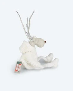 LED-Rentiere, Weiß, 2tlg.