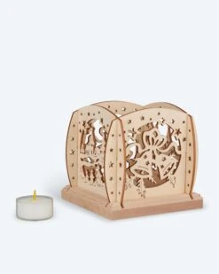 Teelichthalter Mit Teelicht