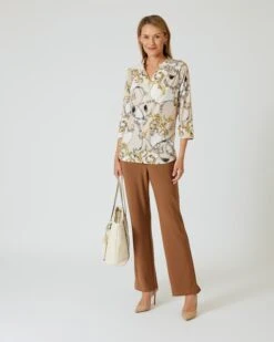 Blusenshirt Mit Kettendruck