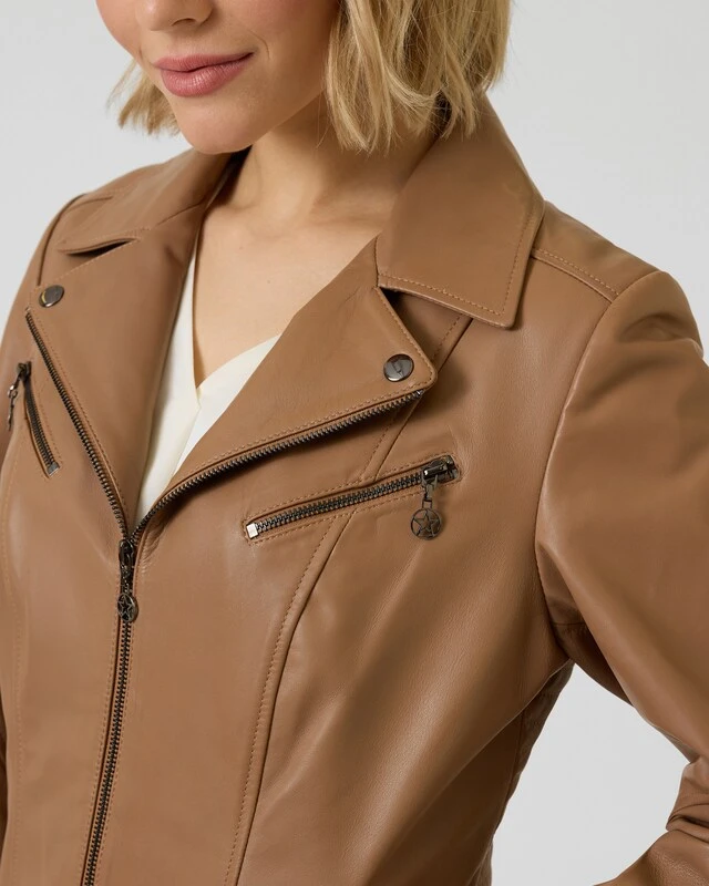 Lederjacke Mit Reverskragen 13 Lederjacke Mit Reverskragen – Bild 11